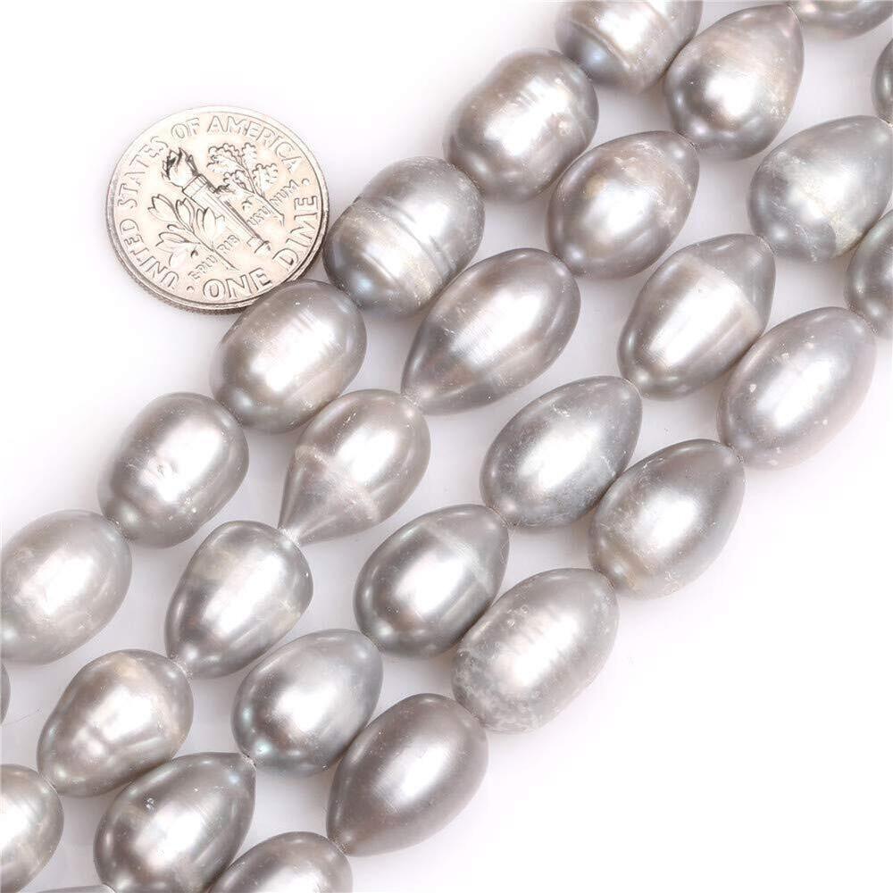 5082 GEM-Inside Freshwater Pearl Gemstone Loose Beads 11-12X12-14mm Olivary